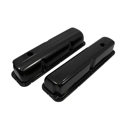 $49.99 • Buy 1957-1976 Ford FE Black Plated Valve Covers - 352 390 406 427 428 Big Block