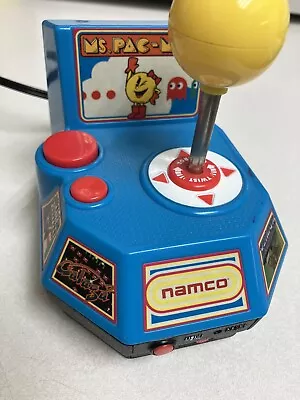 Ms. Pac-Man Namco TV Game 2004 5-in-1 Plug & Play Joystick Jakks Pacific Galaga • $19.95