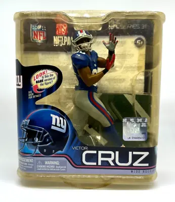 McFarlane NFL Victor Cruz New York Giants Action Figure..1A8 • $37.72