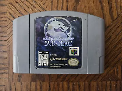 Mortal Kombat Mythologies: Sub-Zero (Nintendo 64 1997) • $30