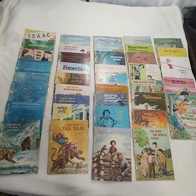 Lot Of 39 SRA Pilot Library Books Readers Vintage Paperback Science 1960s Kids • $19.50