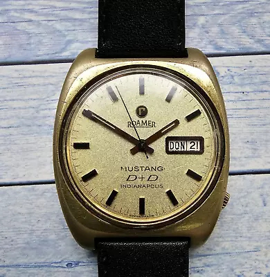 Vintage Roamer Mustang Indianapolis Automatic Men's Watch • $285