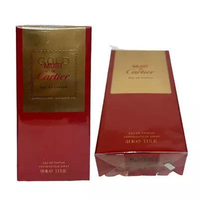 Cartier Must De  Gold 3.3oz  Women's Eau De Parfum • $119.95