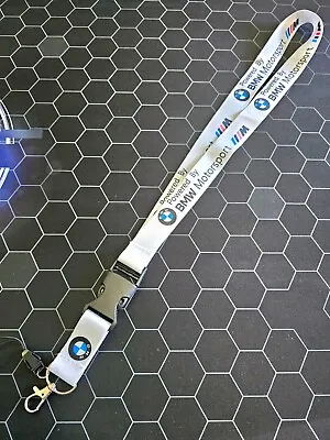 Bmw Motorsport (white) Jdm Neck Lanyard Detachable Keychain * • $15