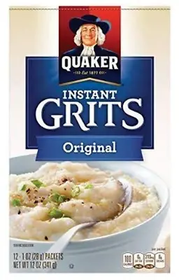  Instant Grits Original 12 Count 12Oz Box (Pack Of 6) • £58.70