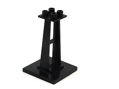 LEGO Vintage Black Support 4x4x5 Stanchion With Tall Studs Monorail Space 2680 • $6.50