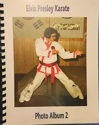 Elvis Presley AUTOGRAPHED Karate Photo Book New Release Auto By HEBLER & CARMAN • $599.99