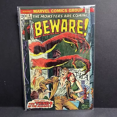 Monsters Are Coming Beware 6 ⭐ Marvel Horror MCU ⭐ Vf Very Fine • $22.95