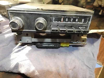 1971 1972 1973 Vintage Mopar Radio Am  15d 42528 Dodge Road Runner In9412 • $49.50