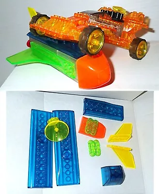 Laser Pegs Building Blocks Toy JET Shuttle + Race Car Mixed Lot VGC • $18.20