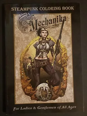 Lady Mechanika Coloring Book Joe Benitez Paperback Book • $12