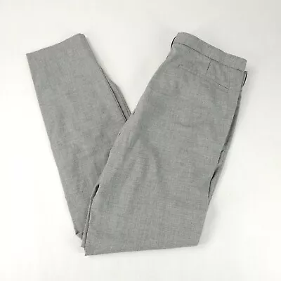 H&M Dress Pants Mens 34R Skinny Fit Gray 29 Inseam Flat Front Suit Slacks • $11.82