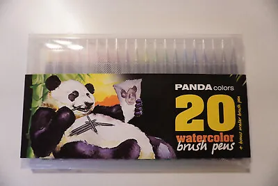 $3.99 • Buy Panda Colors, 20 Watercolor Brush Pens