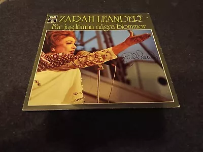 Zarah Leander  - Får Jag Lämna Några Blommor  - LP  - Autograph • $29.99