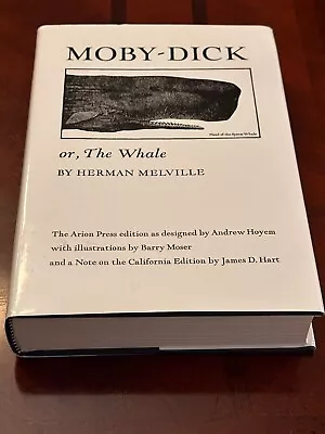 Moby Dick Or The Whale By Herman. Melville (Hardcover) Arion Press  - New • $160