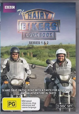 The Hairy Bikers Cookbook - Series 1 & 2 - DVD (2 X DVD Region 4 PAL) • £12.40