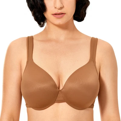 AISILIN Women's T Shirt Bra Lightly Padded Underwire Full Coverage Plus Size Bra • $27.40