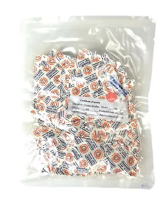 100 OXYGEN ABSORBER PACKETS- 100 CC- OXY O2 ABSORBERS SCAVENGERS 100CC (Orange) • $14.99
