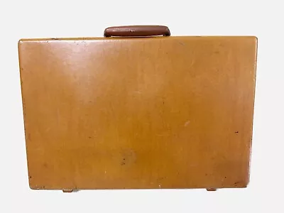 Vintage Samsonite Briefcase Omega Combination Lock Hard Shell Brown Brief Case • $31.50