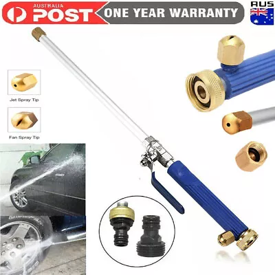 2-in-1 High Pressure Water Spray Hydro Jet Power Washer Cleaning Tool Universal • $24.99