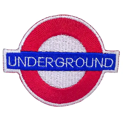 London Underground Travel Jeans Jacket Clothes Iron On Sew On Embroidered Patch • £2.74