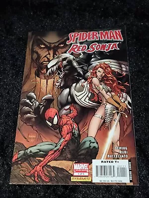 Marvel Comics Spider-Man Red Sonja #1 October 2007 Michael Turner Venom Cover • $6