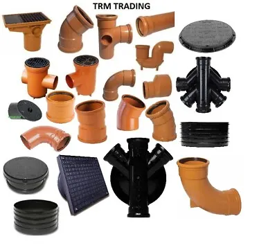 £7.99 • Buy Underground Drainage 110mm, Pipe & Fittings, Bends,Traps & More Available   