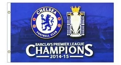 Chelsea Champions Flag Latest Design 2014-15 - Football Barclays Premier League • £8.99