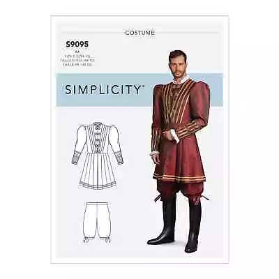 Simplicity Sewing Pattern S9095 Men's Historical Costume • £12.90