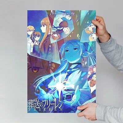 FRIEREN: BEYOND JOURNEY'S END Anime Poster - Japanese Version - Wall Art Decor • $17.99