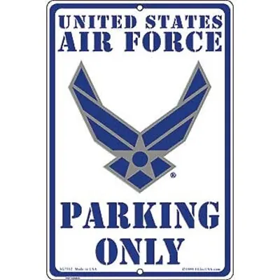 $12.95 • Buy U.s. Air Force Parking Only - All Weather New Sign - Free Shipping