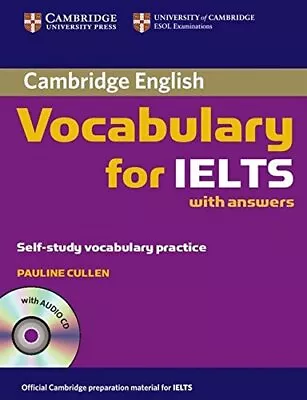 Cambridge Vocabulary For Ielts Book Wi... By Cullen Pauline Mixed Media Product • £19.99