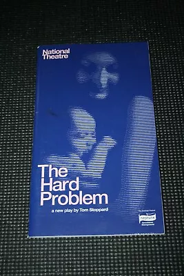 The Hard Problem - 2015 National Theatre Programme - Anthony Calf Vera Chok • £2.80