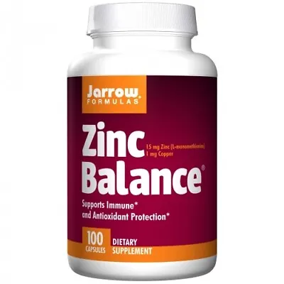 £18.49 • Buy Zinc Balance, 100 Veg Capsules - Jarrow Formulas