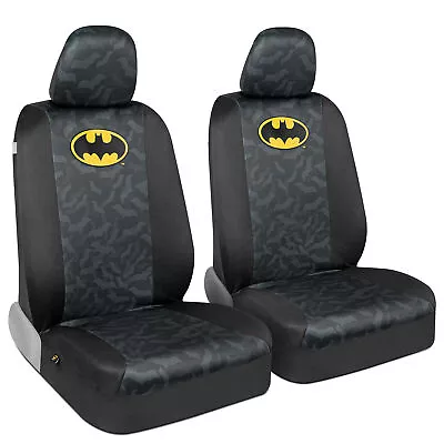 DC Comics Batman Car Seat Covers With Seat Belt Pads For Car Truck Van SUV • $39.97