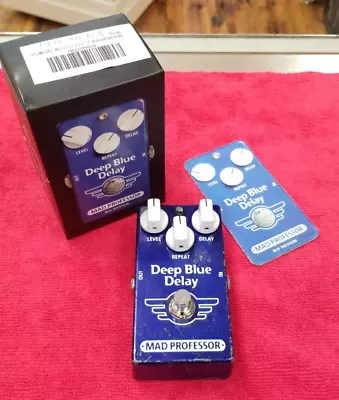 MAD PROFESSOR Deep Blue Delay Hand Wired Guitar Pedal • $139.99