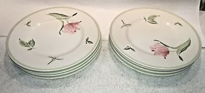 (8) Villeroy & Boch Florea Salad Plates House & Garden Collection Dragonfly • $74.99