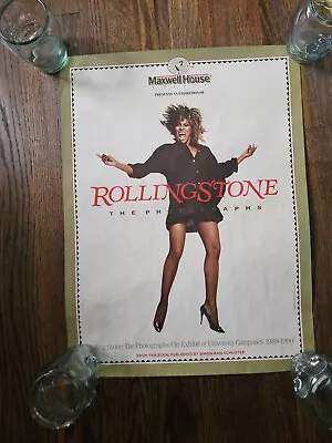 Rolling Stone The Photographs Tina Turner Promo Poster  • $29.99