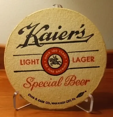 Kaier's Light Lager Beer Coaster • $1