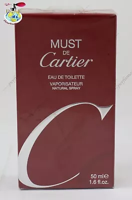 Must De Cartier By  Cartier By Cartier EDT Spray 1.7/1.6 Oz For Women New In Box • $119.89