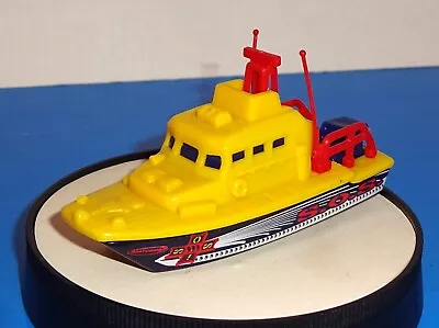 Matchbox 2001 S.O.S. 5-Pak 1 Loose Vehicle Sea Rescue Boat Dark Blue & Yellow • $3