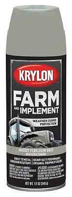 Krylon 1938 Farm & Implement Paints Massey Ferguson Gray 12 Oz. • $22.33