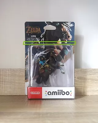 MINOR BENT Nintendo Amiibo The Legend Of Zelda: BotW Rider Link Figure • $39.95