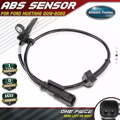 ABS Wheel Speed Sensor For Ford Mustang 2018 2019 2020 2.3L 5.0L 5.2L Rear Side • $11.99