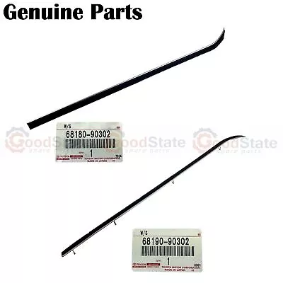 GENUINE Toyota Landcruiser FJ40 FJ43 FJ45 Front Outer Door Weatherstrip Pair • $115.91