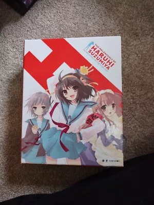 Melancholy Of Haruhi Suzumiya Collectors Edition+ The Movie  • $250