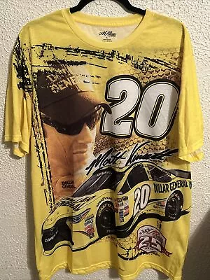 Mens Matt Kenseth T-shirt Size XL NASCAR #20 Dollar General • $22.99