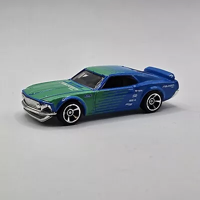 Hot Wheels 69 Ford Mustang Boss 302  Falken Tires Series  Loose Package Pull • $2.49