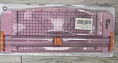 Firbon A4 Paper Cutter 12 Inch Paper Trimmer Scrapbooking (pink) • £5