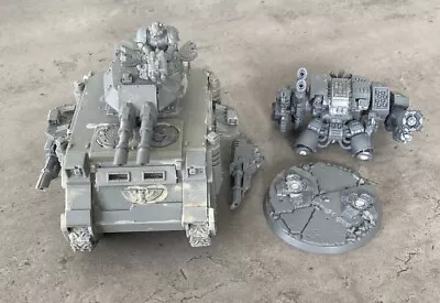 Space Marines Warhammer 40K - Predator Tank & Dreadnaught - Spares And Repairs • £9